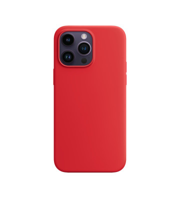 Coque en silicone pour iPhone 16 Plus