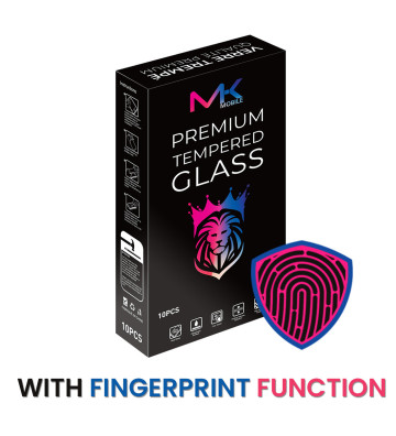 Cristal templado de 0,26 mm para Samsung Galaxy S24/S25 con función de huella dactilar