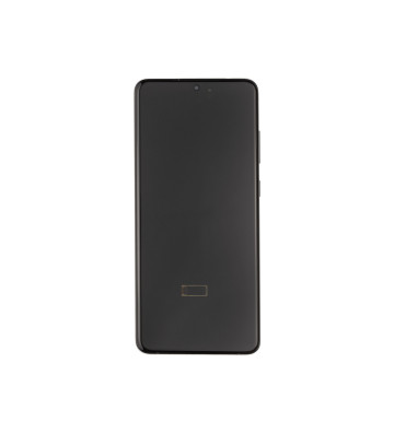 Samsung Galaxy S20 Ultra 5G OLED + Cadre + Empreinte digitale – Noir cosmique (Taille d'origine | SO+)