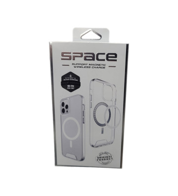 Coque Space Clear Magsafe pour iPhone 15 Pro Max
