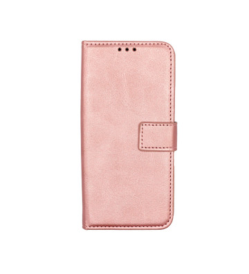 PU Leather Wallet For iPhone 15 Pro – Pink