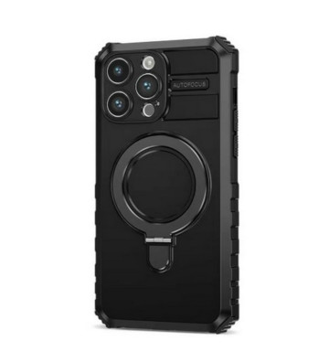 Apple iPhone 14 Pro Max / 15 Pro Max - Magsafe KICKSTAND Charging Reinforced Corners Case with Wireless Charging