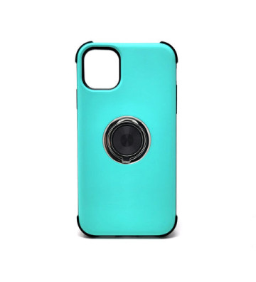 Apple iPhone 15 Pro - Silky Soft Magnet Enabled Case with Ring Kickstand