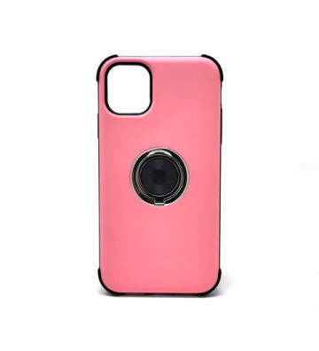 Apple iPhone 15 Pro  – Coque aimantée douce et soyeuse avec anneau de support