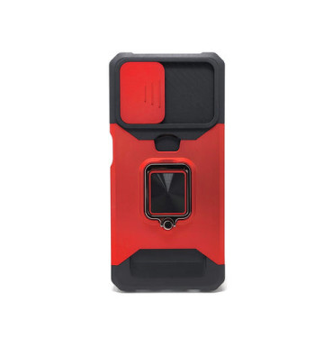 Apple iPhone 15 Pro - Secure Card Holder Magnet Enabled Case with Ring Kickstand