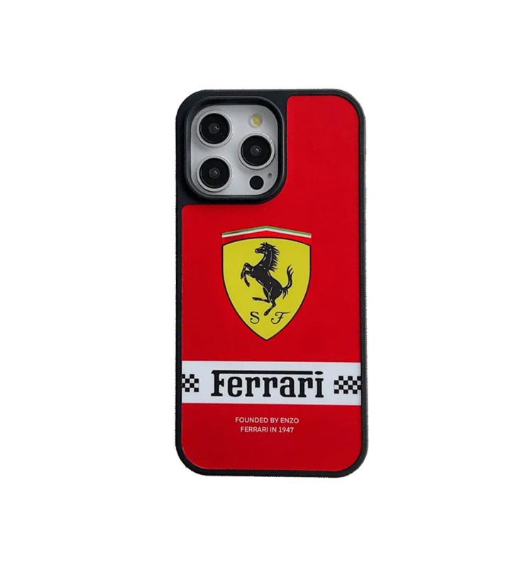 Coque tendance pour iPhone 14 Pro Max – Ferrari Coque tendance pour iPhone 14 Pro Max – Ferrari