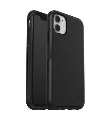 Coque Magsafe MK transparente noire pour iPhone 12 Pro Max / iPhone 13 Pro Max