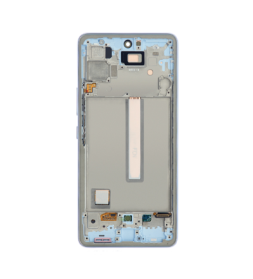 LED Screen Assembly + Frame + Fingerprint – Black (OF+) for Samsung A53 5G