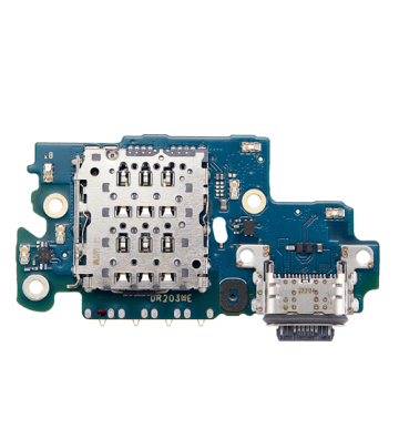 Carte de port de charge avec lecteur de carte SIM compatible pour Samsung Galaxy A53 5G