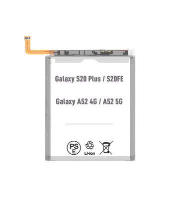 Batterie compatible pour Samsung Galaxy S20FE / A52 4G / A52 5G / A52S (Premium)