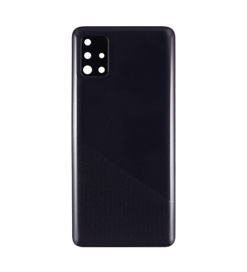 Samsung A51 A515 Back Cover + Camera Lens – Black