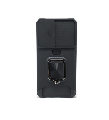 Samsung Galaxy S25 Ultra - Magnetic Card Holder Case with Ring Kickstand.