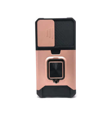 Samsung Galaxy S25 Ultra - Magnetic Card Holder Case with Ring Kickstand.