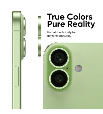 Apple iPhone 17 – Green Back Camera Tempered Glass Screen Protector