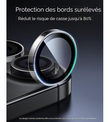 Apple iPhone 17 – Black Back Camera Tempered Glass Screen Protector