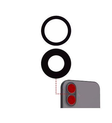 Apple iPhone 16 / 16 Plus – Back Camera Lens Replacement