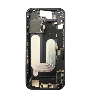 Châssis Central (Mid Frame Bezel) avec Flex Installé – Version Canadienne pour iPhone 16 Plus