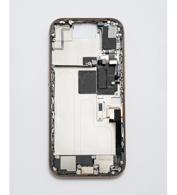 Mid Frame Bezel with Flex Installed (Canadian Version) for iPhone 16 Pro