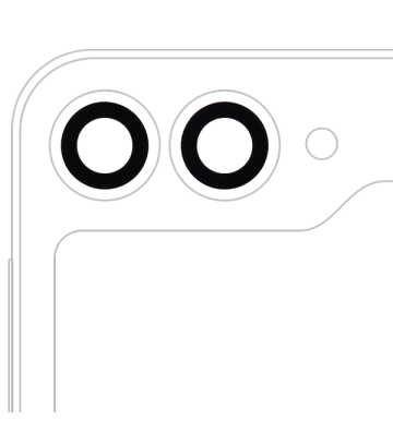 Back Camera Lens for Samsung Galaxy Z Flip 6 F741