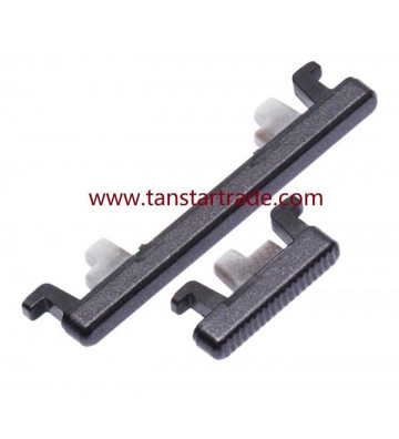 Ensemble de boutons latéraux en plastique pour Motorola Moto G Play 2021 (XT2093)