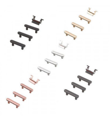 Ensemble boutons Silence, Power et Volume pour iPhone 7 Plus (7+) – écran 5,5 pouces