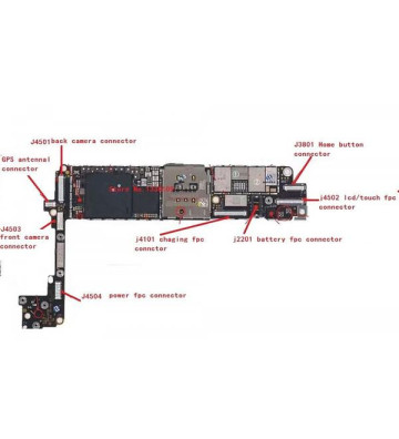 Connecteur de caméra avant pour iPhone 7 (4,7") / iPhone 7 Plus (5,5")