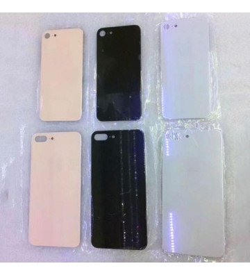 Vitre arrière avec grand trou pour caméra pour iPhone 8 Plus (8+) – 5,5 pouces