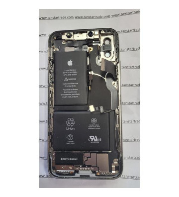 Châssis arrière complet pour iPhone X (occasion, quelques rayures, original démonté)