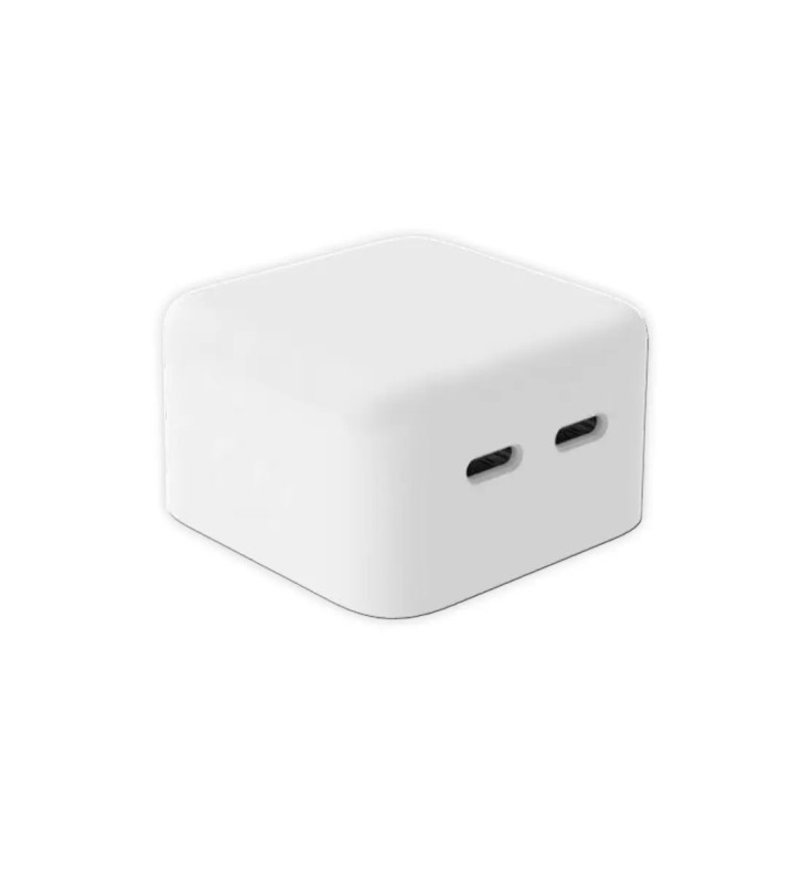 Type-C+C Dual Compact Power Adapter in Packaging (35W) For iPhone 15 Series Type-C+C Dual Compact Power Adapter in Packaging (35W) For iPhone 15 Series