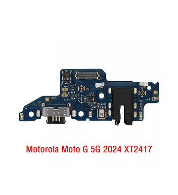 Assemblage du port de charge pour Motorola Moto G 5G 2024 (modèle : XT2417)
