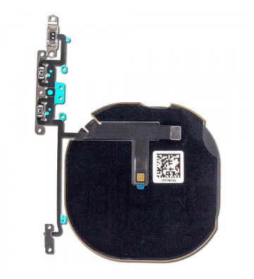 Nappe assemblée recharge sans fil NFC & boutons volume pour iPhone XS