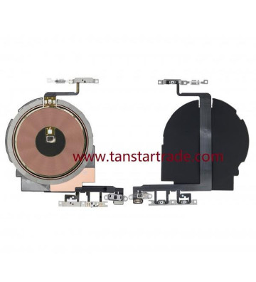 Flex de botones Power / Volume con carga inalámbrica NFC para iPhone 1