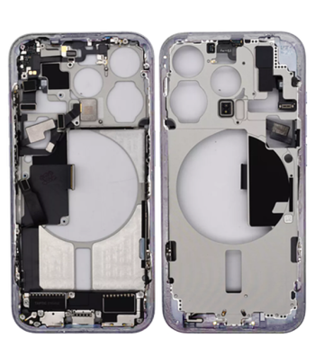 Mid Frame with Flex Installed for iPhone 15 Pro