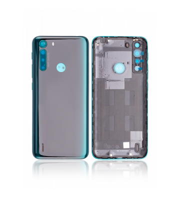 Cubierta trasera con lente de cámara para Motorola Moto One Fusion XT2073