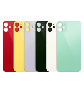 Back Glass Cover with Big Camera Hole for iPhone X