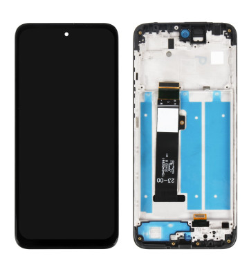 Écran LCD avec numériseur et châssis pour Motorola Moto G Play 2023 (XT2271)