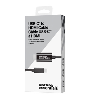 Câble USB-C à HDMI 4K UHD  6pi/1.8m
