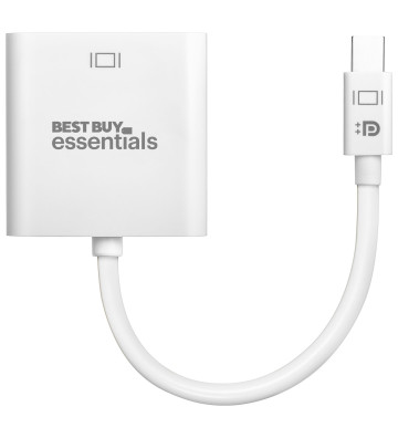 Best Buy essentials™ - Mini DisplayPort-to-VGA Adapter