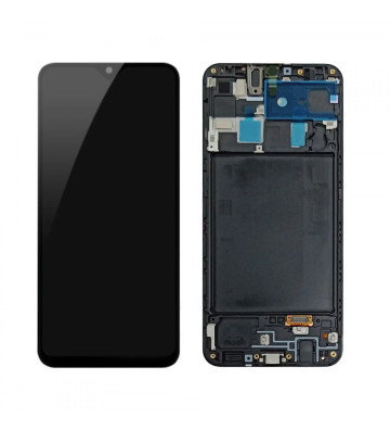 Pantalla OLED + Digitalizador Táctil con Marco para Samsung Galaxy A20 2019 A205 / A205F