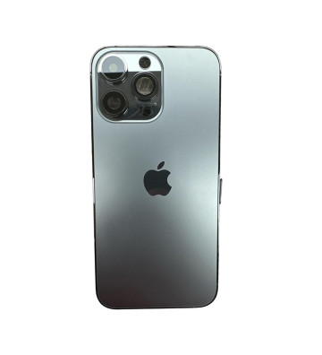 Carcasa trasera completa + piezas pequeñas para iPhone 14 Pro Max – Negro espacial