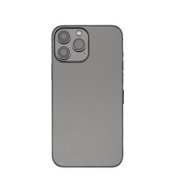 Coque arrière complète + petites pièces pour iPhone 13 Pro Max – Graphite