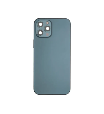 iPhone 12 Pro Max Full Back Housing + Small Parts – Pacific Blue