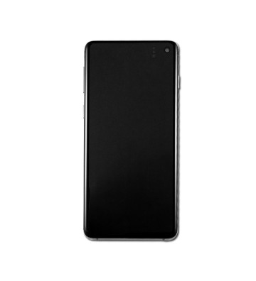 Samsung Galaxy S10 OLED Assembly +Frame – Prism Black (OEM)