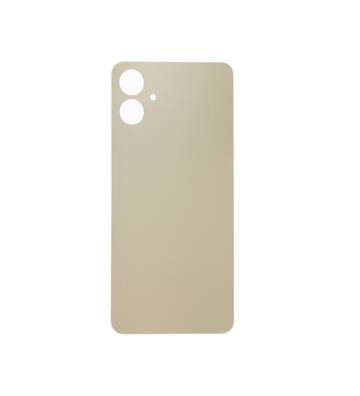 Carcasa trasera y lente de cámara para Samsung Galaxy A06 – Dorada