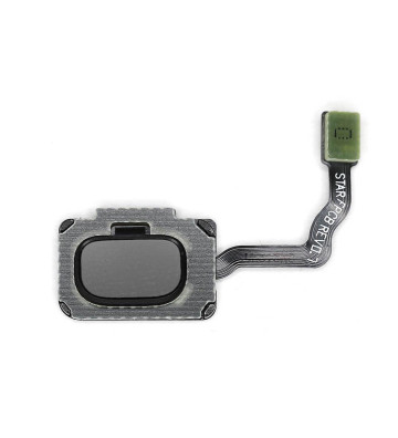 Lecteur d'empreintes digitales et câble flexible pour Samsung Galaxy S9/S9 Plus – Gris (neuf d'origine)