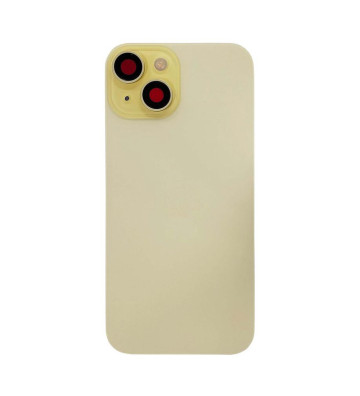 Cristal trasero para iPhone 15 + placa de acero + imán MagSafe preinstalado + NFC y linterna flexible