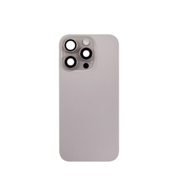 Cristal trasero para iPhone 16 Pro + placa de acero + imán MagSafe preinstalado + NFC y linterna flexible