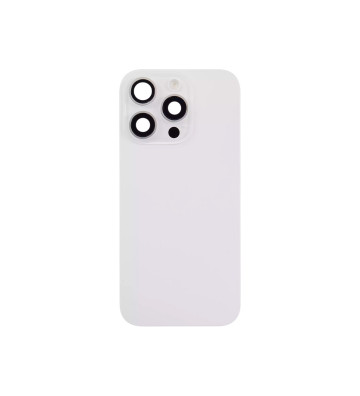 Cristal trasero para iPhone 16 Pro + placa de acero + imán MagSafe preinstalado + NFC y linterna flexible